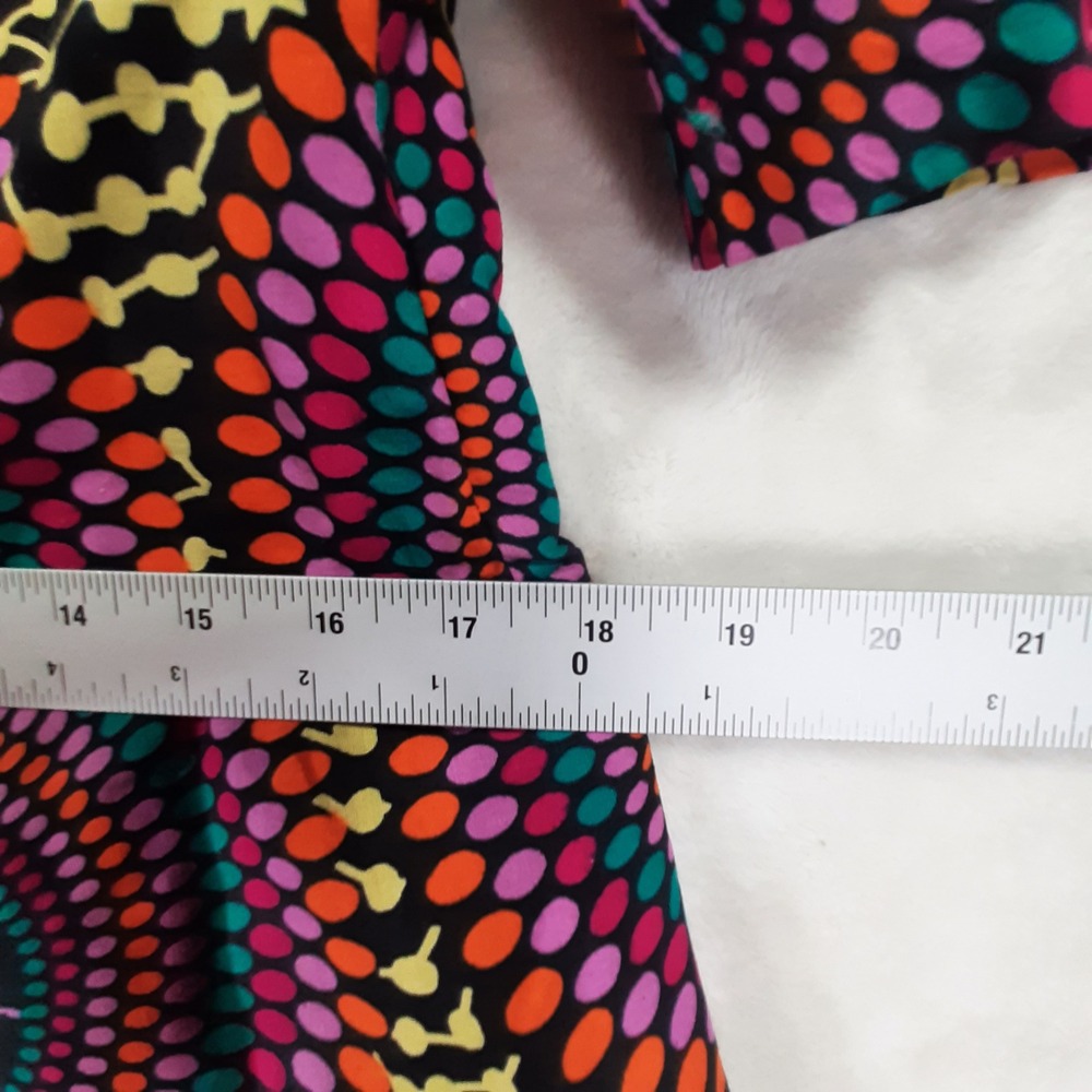 Handmade Ankara Peplum Top Vibrant African Print Sequin Blouse Multi Color - Picture 8 of 8